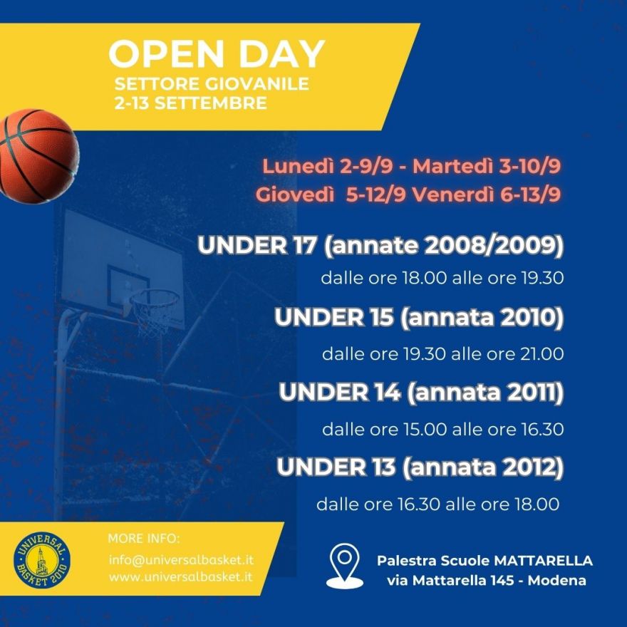 Open Day 2024-25